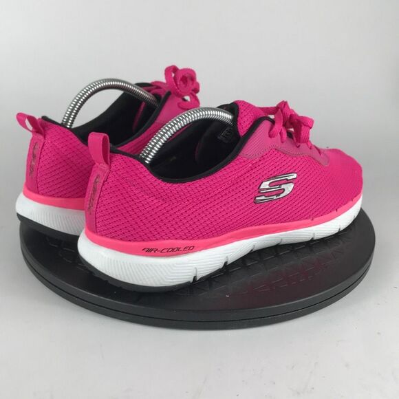 Skechers Flex Appeal Air Cooled Pink Running Shoes 13070 Women’s Size 11 - Picture 5 of 12
